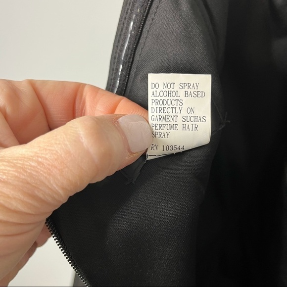 La Femme Off The Shoulder Jersey Fit & Flare Gown Prom Dress Size 14W Black - Picture 12 of 12